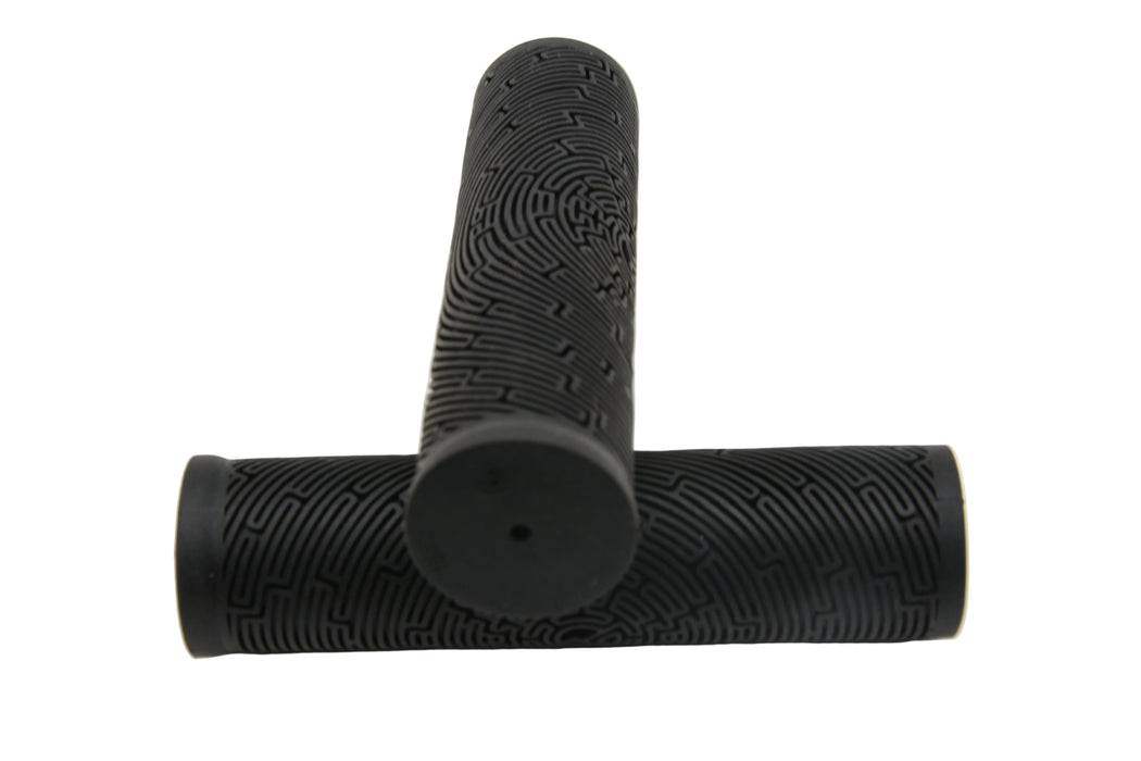 Velo VLG-1893 Pro X Shorter Bike Soft Handlebar Grips 115mm (4.5") 22.2mm Bar Black