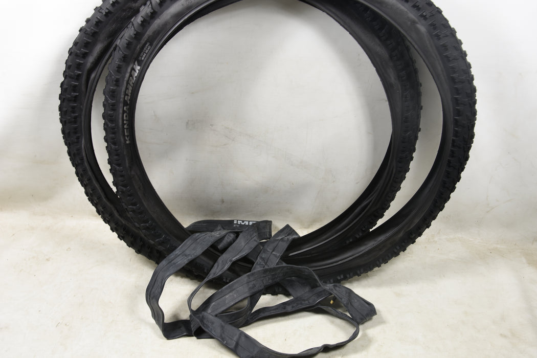 650B Kenda Amrak MTB Bike Tyre 27.5 x 2.40 - 30 TPI Wire Bead Choose One or Two