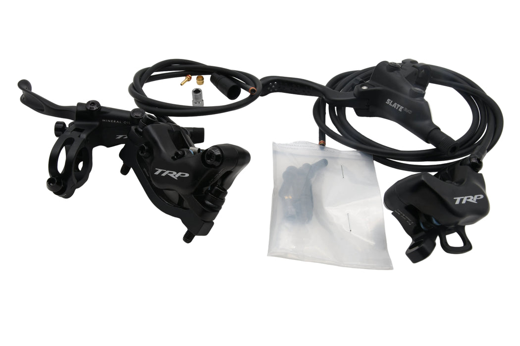 TRP Slate EVO HD-M807 4 Piston Front & Rear Hydraulic Disc Brake J-Kit set 850/1800mm