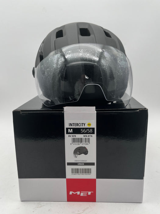 MET Intercity MIPS Titanium Cycling Helmet - No Light