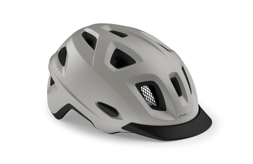 Met Mobilite Bike Helmet - Grey - S/M - 52cm / 57cm