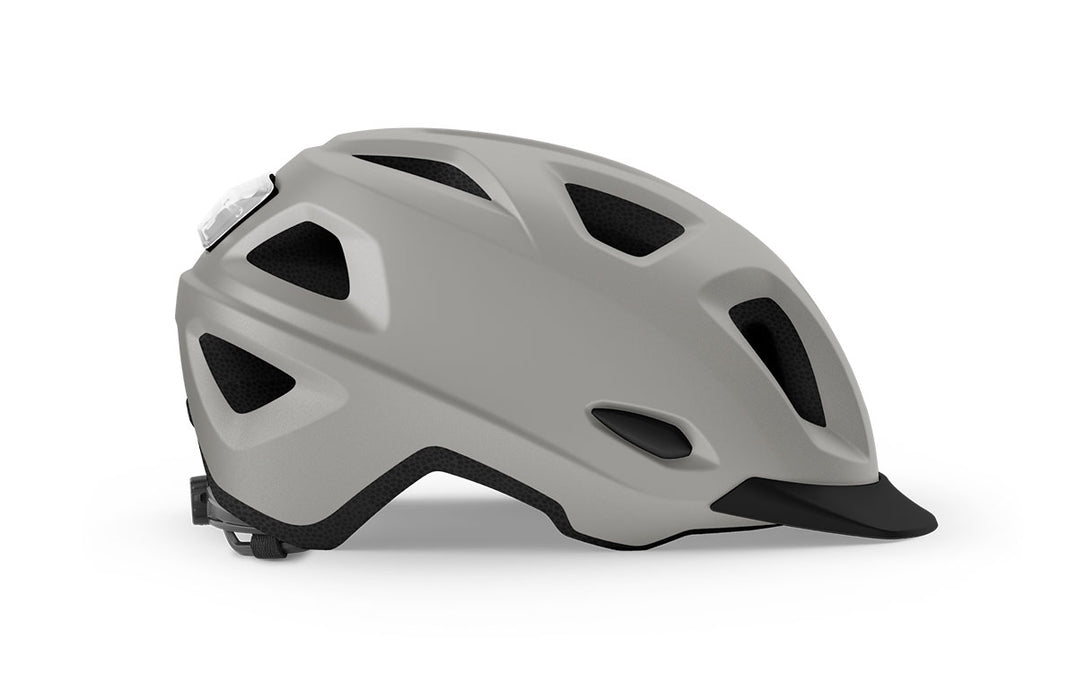 Met Mobilite Bike Helmet - Grey - S/M - 52cm / 57cm