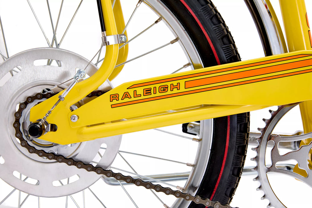 Raleigh Chopper 20 inch Classic Bike - Fizzy Lemon