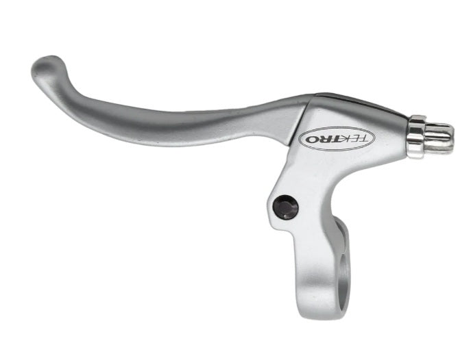 Left Hand Tektro Alloy Bike Brake Lever for V Type Brakes Silver 4 Finger