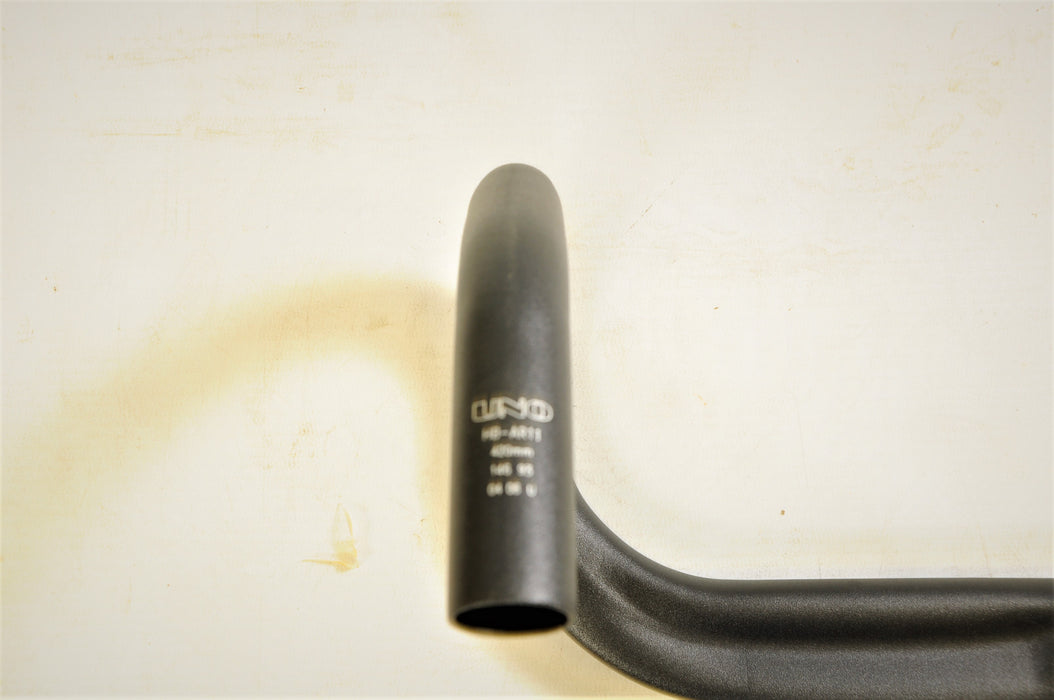 UNO HB-AR11 Flat Top Lightweight Aero Drop Handlebars Fixie Road Bike 31.8mm Comanche Handlebar