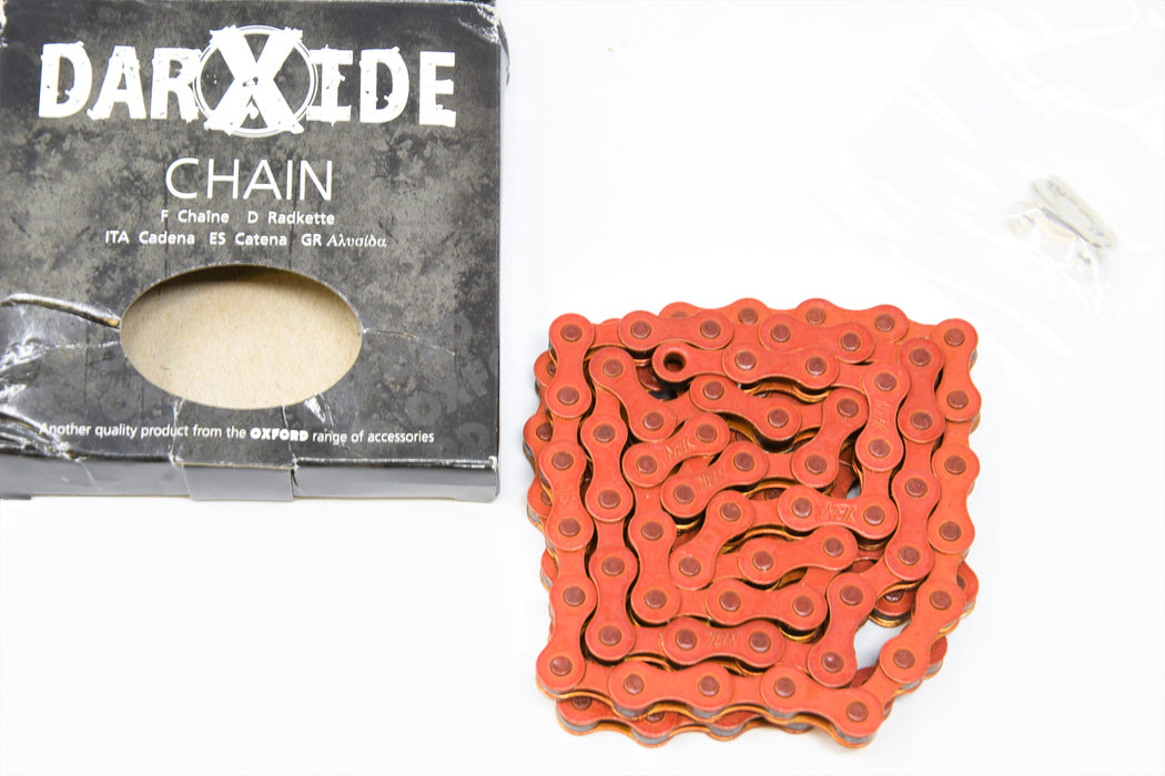 Bmx Orange Bike Chain Orange Magic BMX Chain 1/2