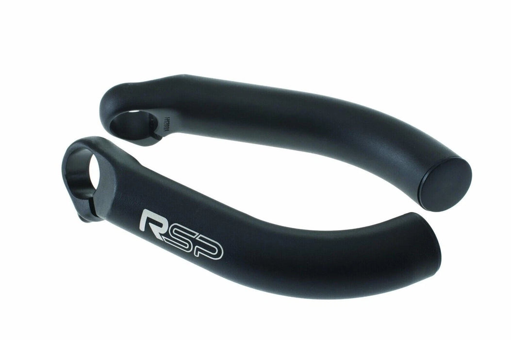 RSP Alloy Bicycle Ski Style Bike Handlebar Bar Ends - Black