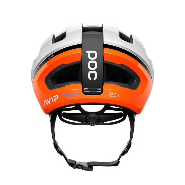 POC Omne Air Spin Bicycle Helmet 50 - 56cm - Zinc Orange