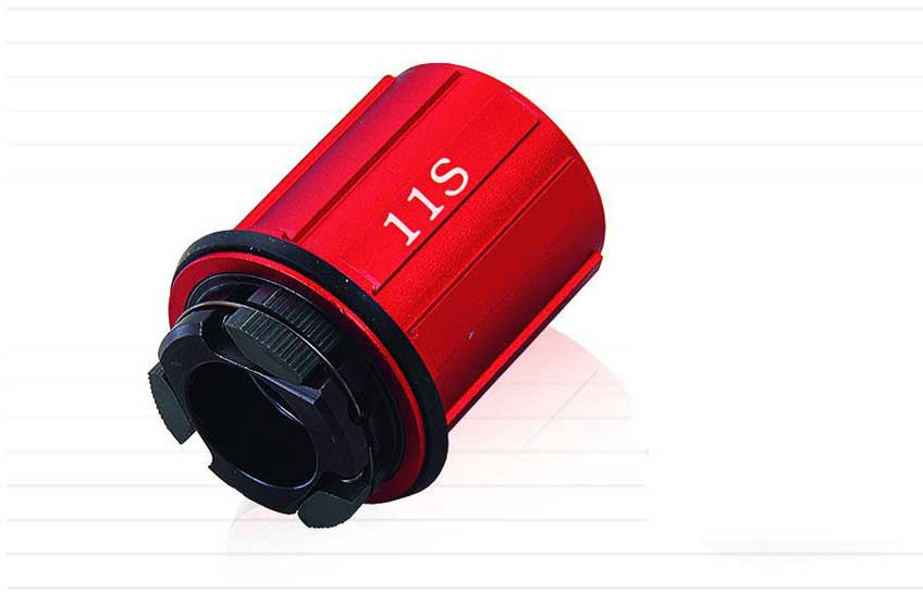 RSP Shimano 11 Speed Freehub Body For Road 150P Wheels Red 3 Pawl SWH0700R (D)