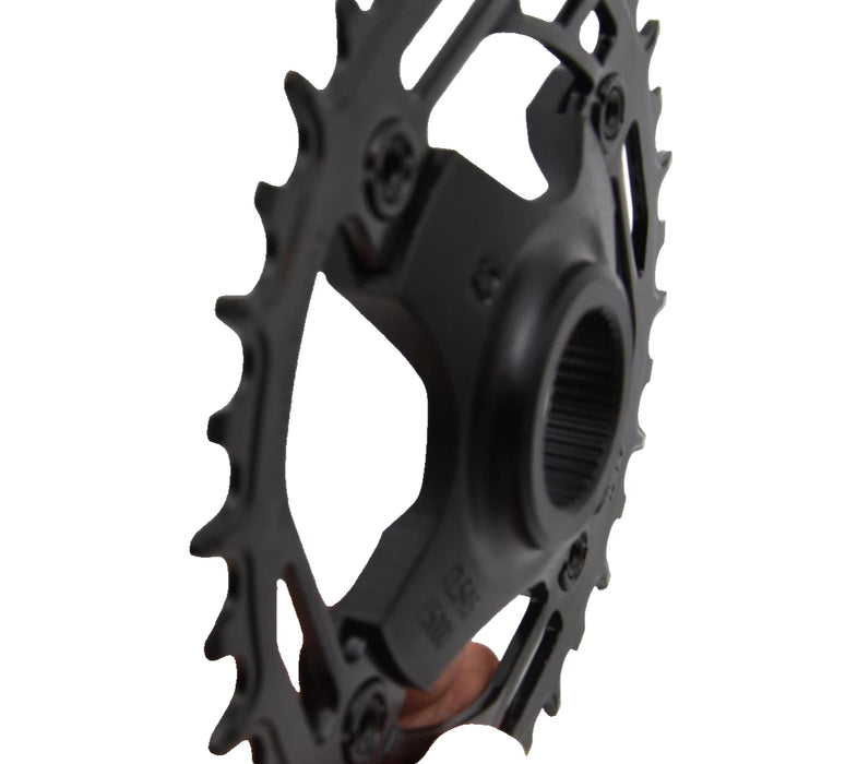 36 Teeth Chainring & Spider Chain Ring for Shimano Steps E5000 E Bike Mid Motor BCD 104mm