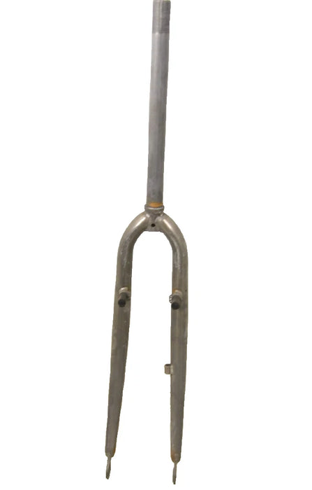 700c HYBRID DUTCH BIKE RIGID STEEL FRONT FORK UNPAINTED 1" LONG STEERER 295mm Raw