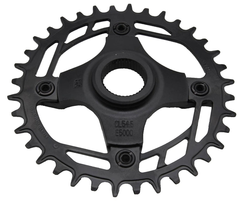 36 Teeth Chainring & Spider Chain Ring for Shimano Steps E5000 E Bike Mid Motor BCD 104mm