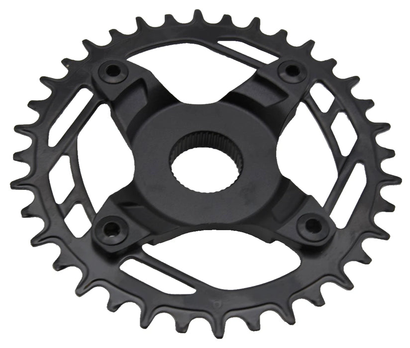 36 Teeth Chainring & Spider Chain Ring for Shimano Steps E5000 E Bike Mid Motor BCD 104mm