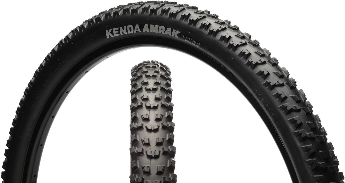 650B Kenda Amrak MTB Bike Tyre 27.5 x 2.40 - 30 TPI Wire Bead Choose One or Two