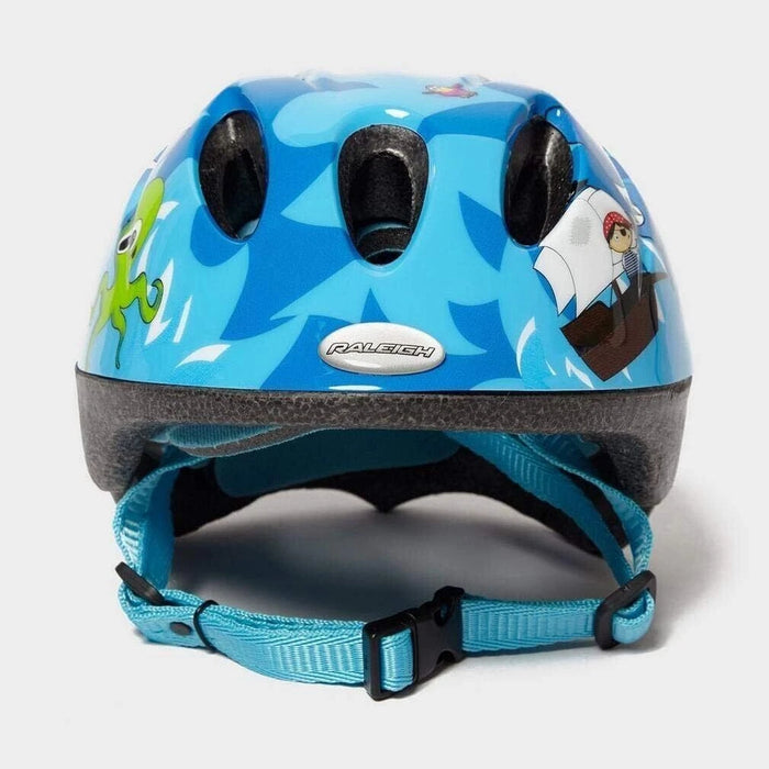 Raleigh Rascal Pirate Bike Helmet Kids Cycle Helmet 44-50cm Raleigh Rascal Pirate Bike Helmet Kids Cycle Helmet 44-50cm