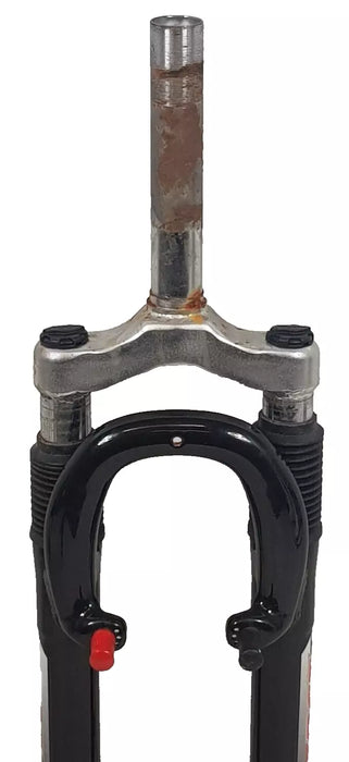 RST 181 Junior 24” Wheel MTB 1 1-8” Suspension Fork For Disc Or V-Brake Black 156mm