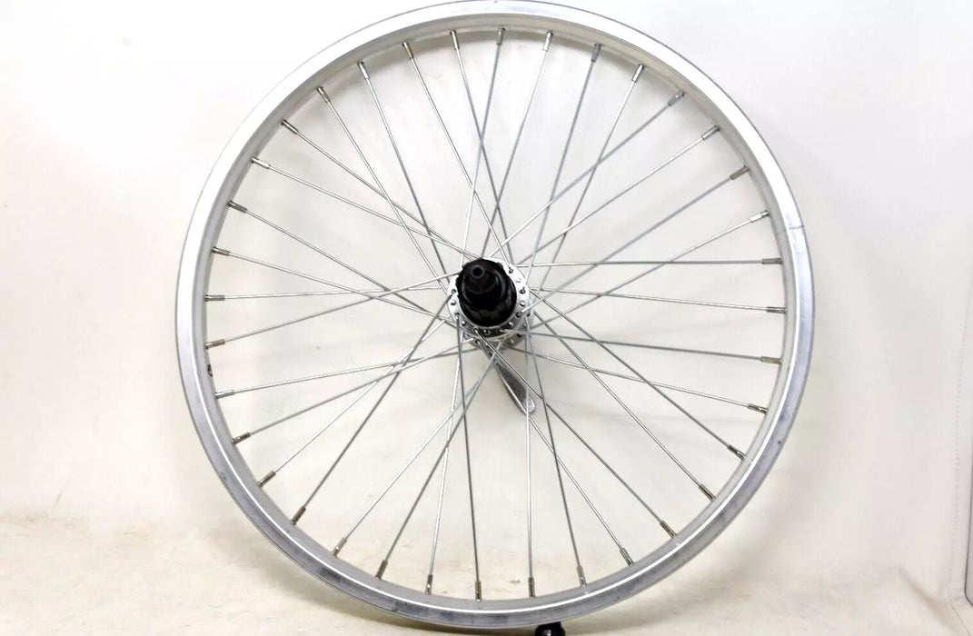 20 X 1.75 Rear Folding Bike MTB Wheel Shimano FH-MC18 8/9speed Cassette Silver