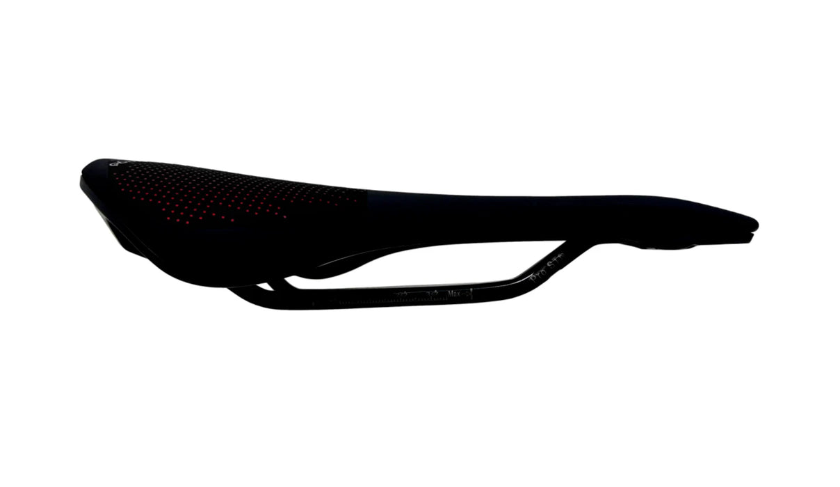 Prologo Akero Pro STN Racing, Road, Gravel Bike Black & Red Saddle
