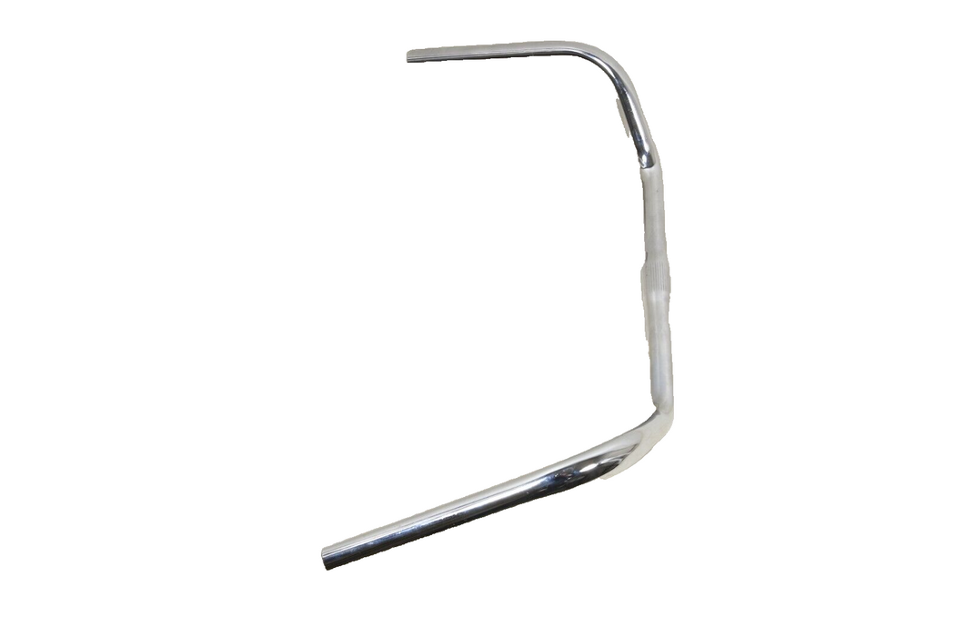 530mm Bicycle 90mm Rise Sit Up Bike Traditional Roadster Type Chrome Handlebars