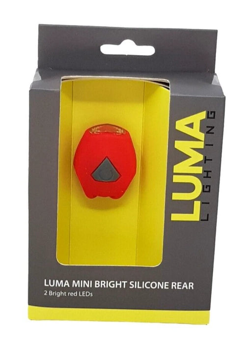 Luma Rear LED Mini Bright Silicone Bike Light 4 Lumens Mounts On Seat Post