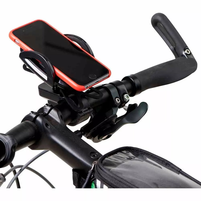 Easy Fit Bike Handlebar Mounted Adjustable Mobile Phone Holder Fits Most Phones