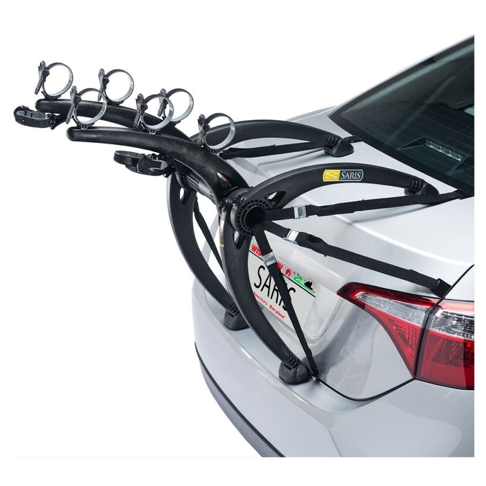 Saris Bones 3 Cycle Carrier / Car Boot Bike Rack New - Black