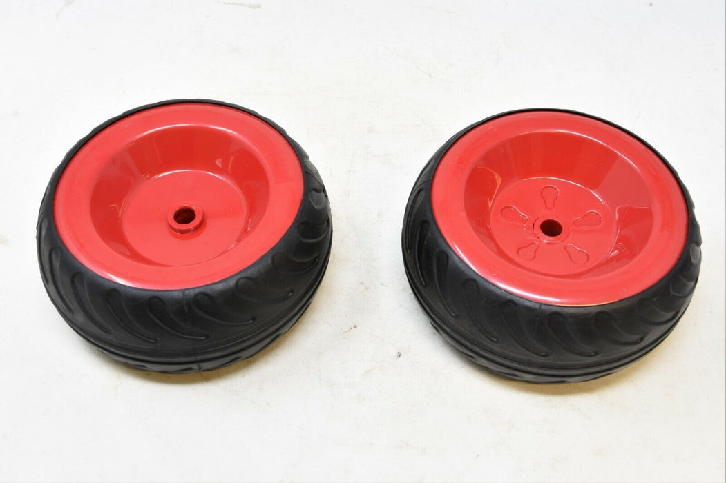 Wide Plastic Bicycle Stabiliser Wheels Or Other Use 5 1/4" (130mm) Buy 2 Or 4