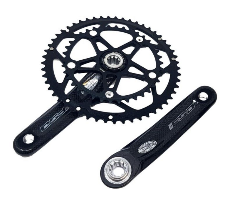 FSA Carbon Pro Road Team Chainwheel Chainset 53 / 38 170mm ISIS Spline