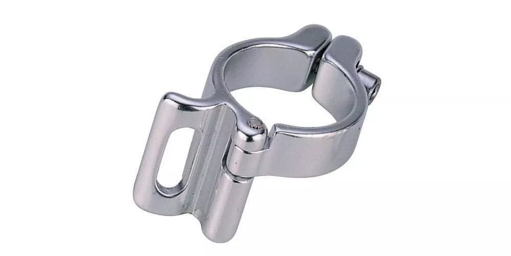 Alloy Braze On Gear Mech Hanger Clamp Adaptor Shimano Front Derailleur 28.6mm