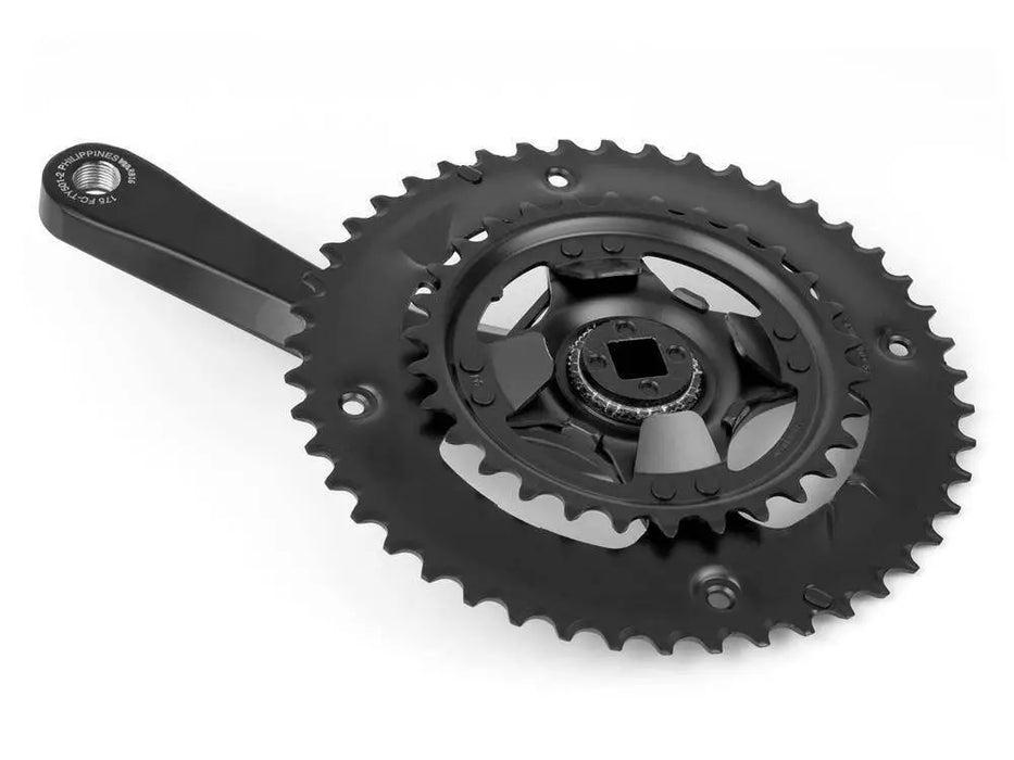 Wholesale Job Lot Box of 20 TWENTY x Shimano Tourney FC-TY501 Double Chainwheel Chainset  46/30 170mm Square Taper