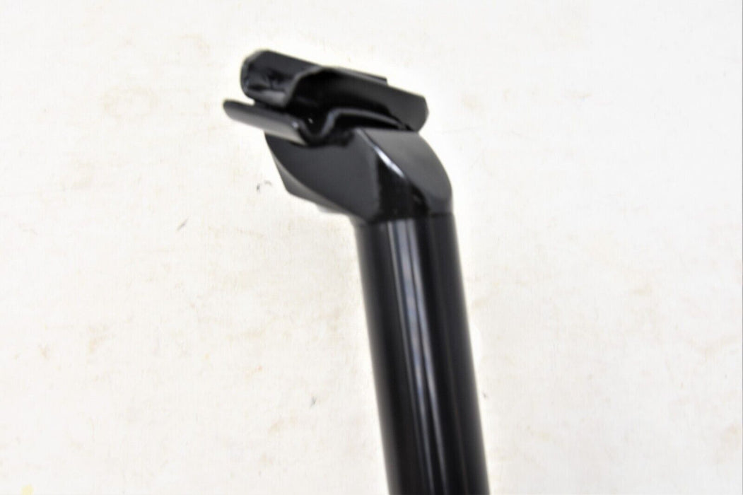 Zoom 27.2mm Alloy Short Bike Saddle Seat Post 10 250mm Micro Adjust Black