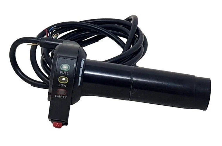 E Bike 24v Right Hand ED-2 Speed Throttle Twist Lever With Cable / Without Grip