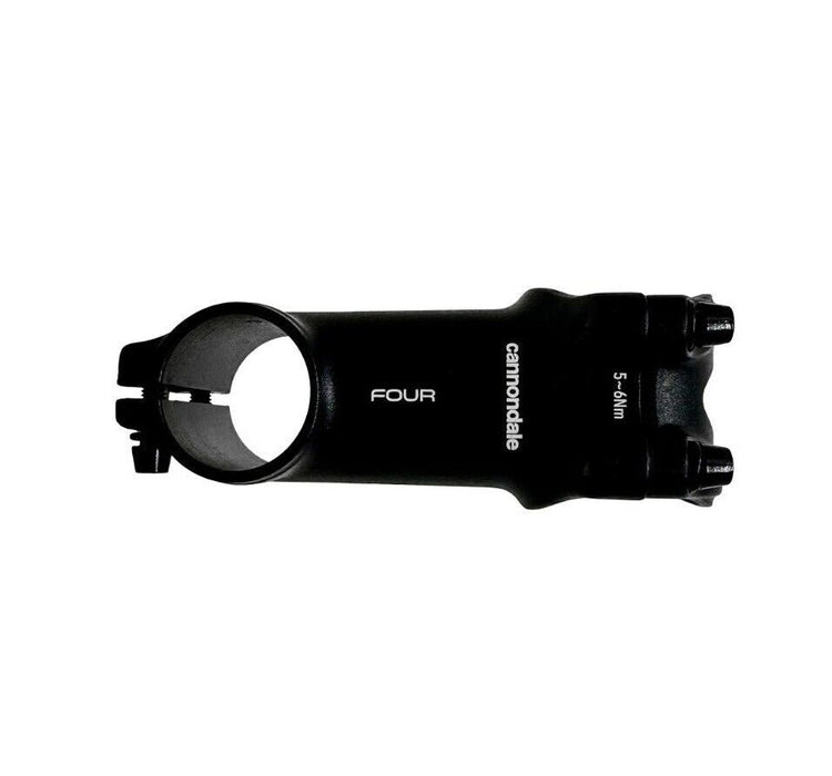 Cannondale Four 60mm Black 31.8mm Stem With 7° Rise / Drop