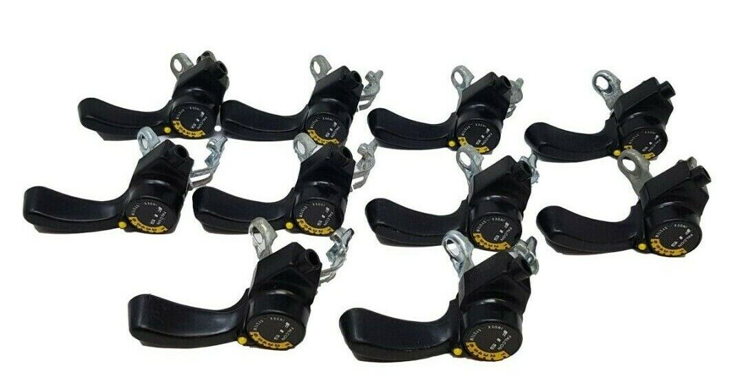 WHOLESALE JOB LOT 10x INDEX 6 SPEED RIGHTHAND GEAR SHIFTER LEVERS DERAILLEUR