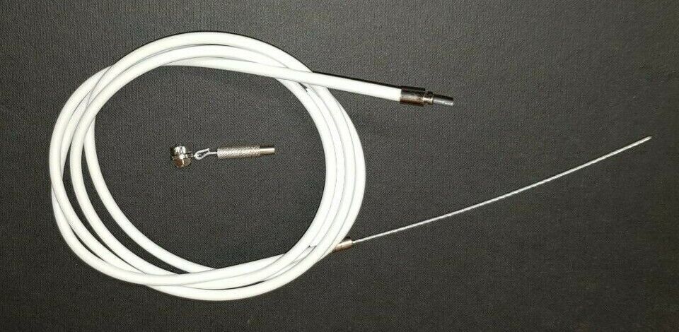 STURMEY ARCHER 3 SPEED TRIGGER GEAR CABLE ,SMOOTH WHITE FULL LENGTH OUTER CABLE