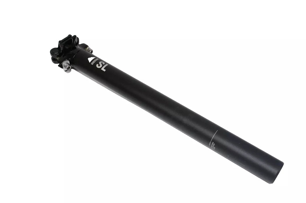 sattelstütze iridium Iridium SL 27.2mm Seatpost Straight 0 Zero Layback Two Bolt Alloy Micr
