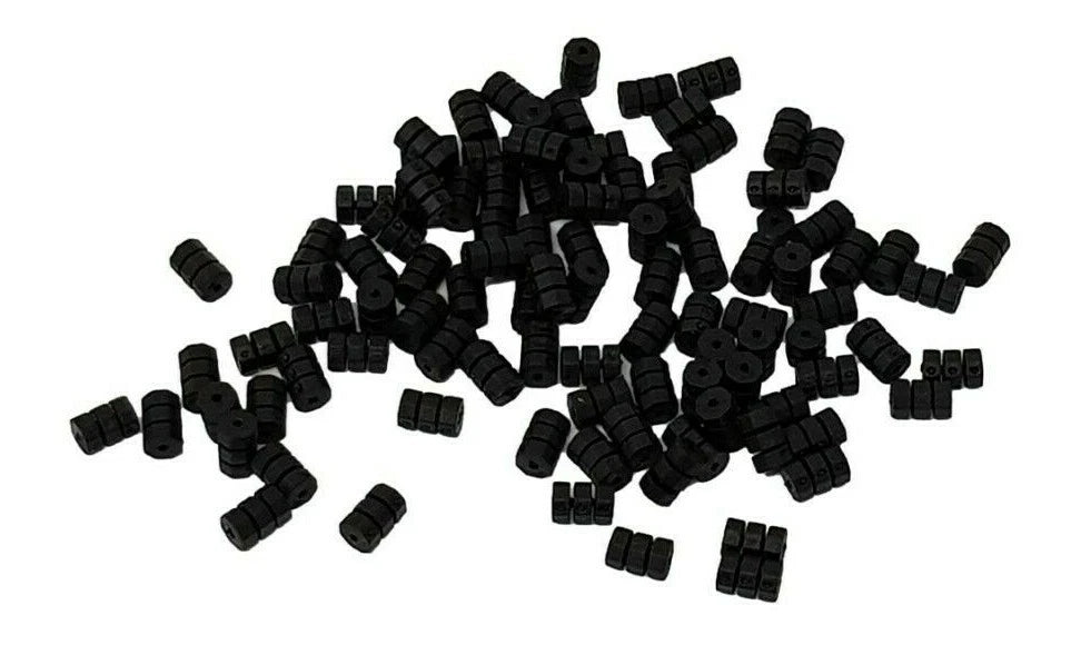 600 MTB Bike Brake Cable Donuts O Rings 1.6mm Mechanics Wholesale Lot Black