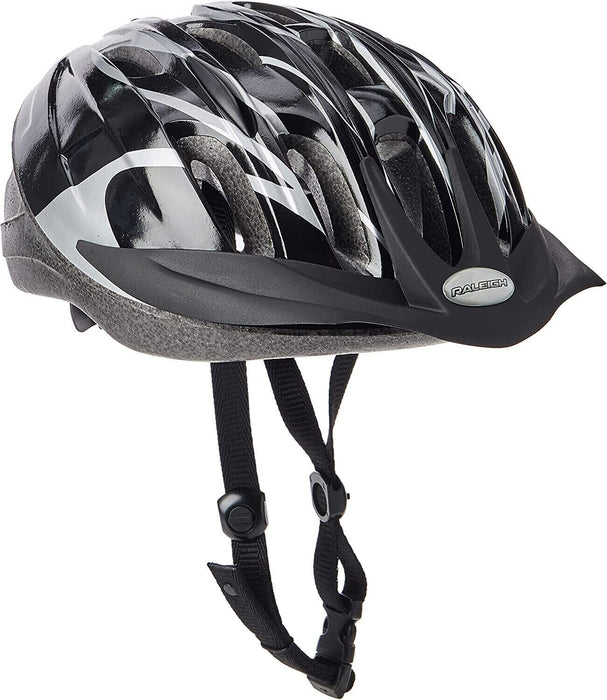 Raleigh Infusion Unisex Adults Bicycle Cycling Helmet - Large (58-62cm) - Black