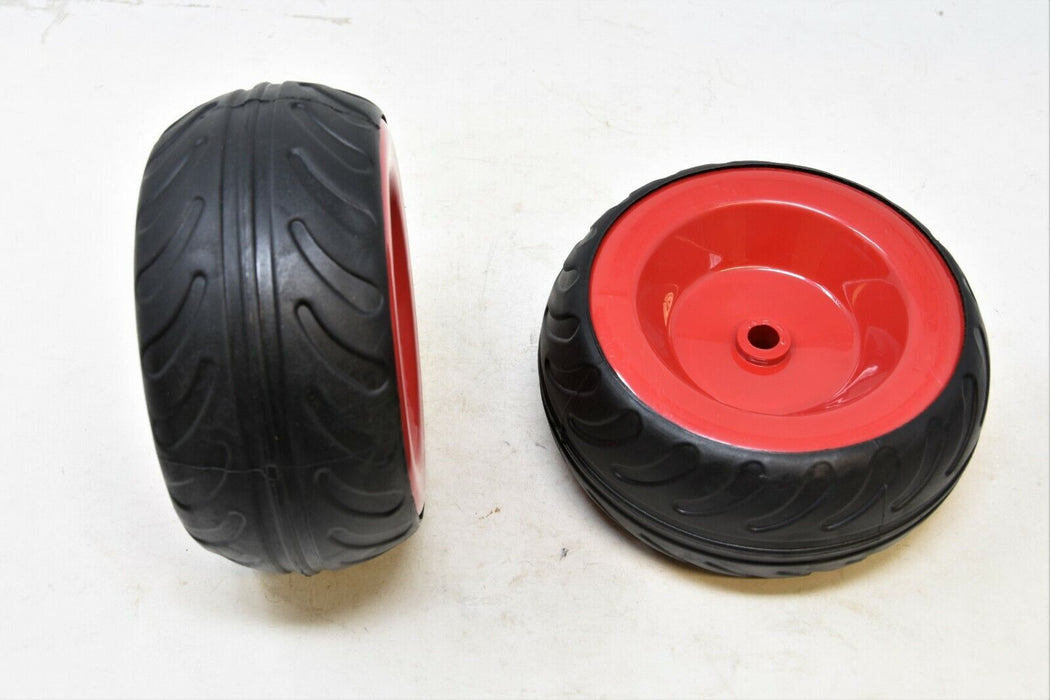 Wide Plastic Bicycle Stabiliser Wheels Or Other Use 5 1/4" (130mm) Buy 2 Or 4