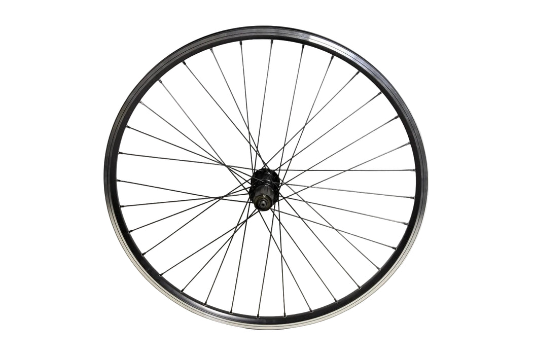 26” MTB 559 x19 RIM REAR 8-9 SPEED SHIMANO FH-RM30 8/9/10 CASSETTE HUB WHEEL DOUBLE WALL BLACK