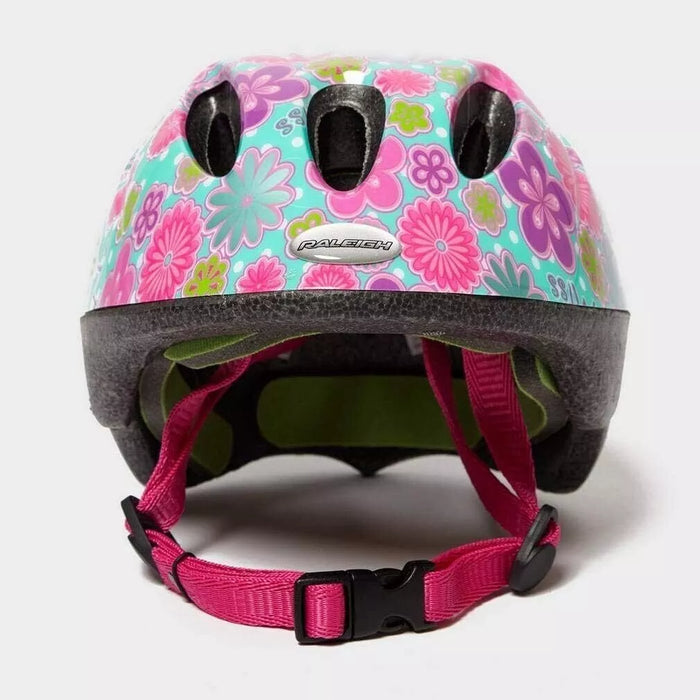 Raleigh Rascal Miss Flowers Bike Helmet Kids Cycle Helmet 44-50cm Raleigh Rascal Miss Flowers Bike Helmet Kids Cycle Helmet 44-50cm