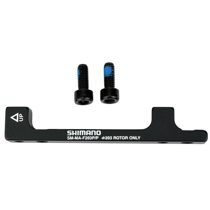 Shimano Post Mount Disc Brake Adapter Front 203mm SM-MA-F203P/P 74mm Spacing
