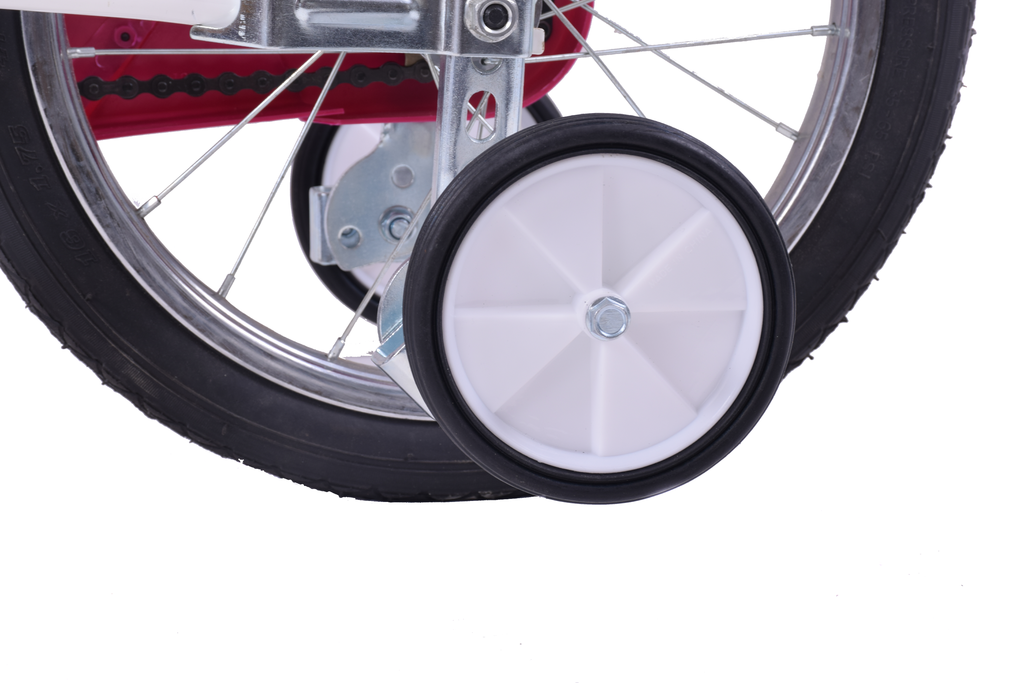 Folding Training Wheels Balance Stabilisers for 12-20” Wheel Bikes Kids Flip Up