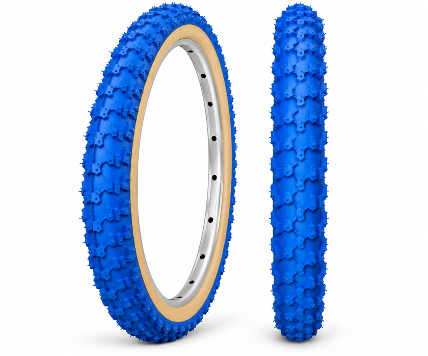 16" Blue Amberwall Comp 3 Style 16 x 1.75 (47-305) BMX Bike Tyre Suit Mini Burner