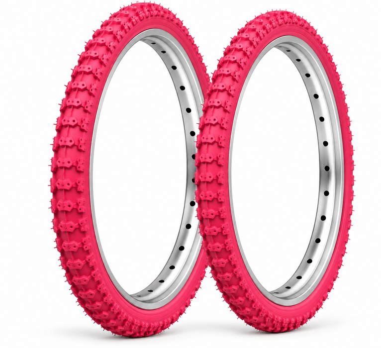 Raleigh Burner / Old School BMX Bike 20 x 1.75 Pink Comp 3 (Iii) Tyre Or Tubes