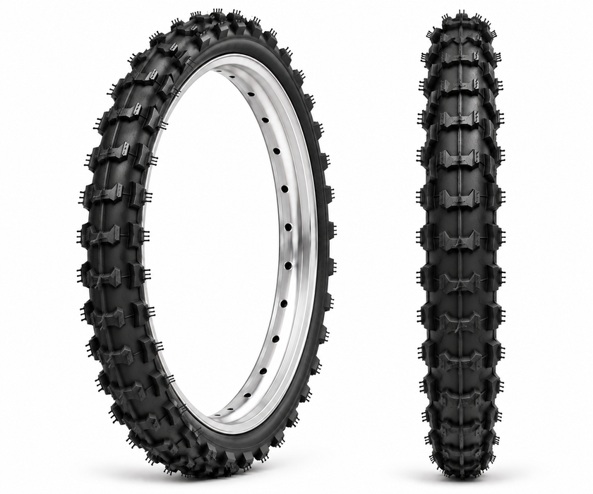 24 x 1.75 (47-507) MTB 24" Black Bike Tyre - Choose Tyre / Tubes Or Rim Tape