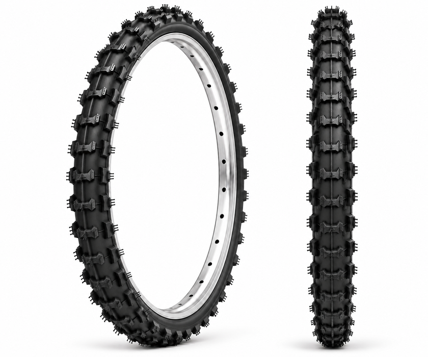 24 x 1.75 (47-507) MTB 24" Black Bike Tyre - Choose Tyre / Tubes Or Rim Tape