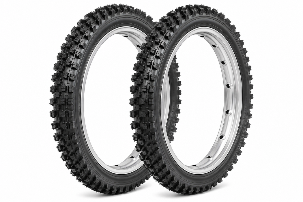 MTB 24 X 2.10 (50-507) Single Or Pair Of Mountain 24" Bike Tyres Or Tubes Black