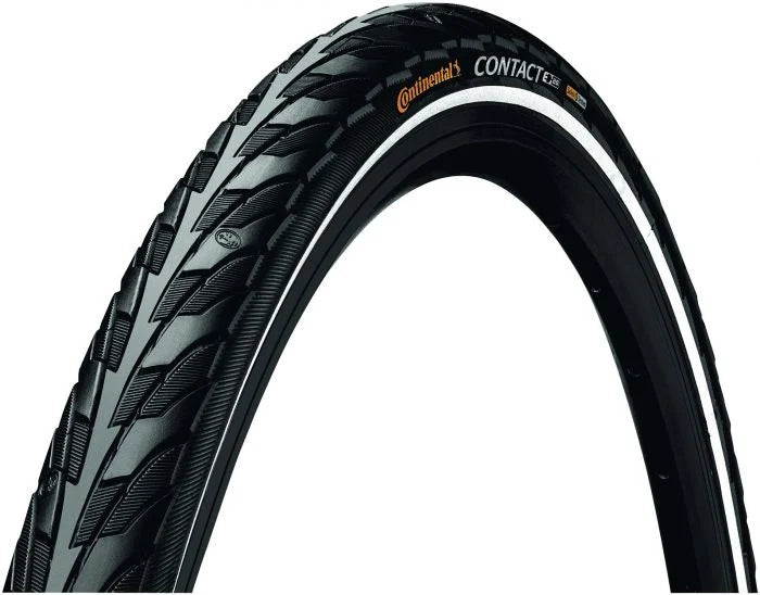 Continental Contact 700 x 42c (28 x 1.60) Bike Tyre 622 - 42 Reflective Sidewall Wire Bead
