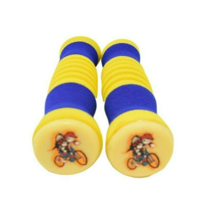 Dennis The Menace Kids Bikes And Trikes Blue And Yellow Handlebar Grips Beano